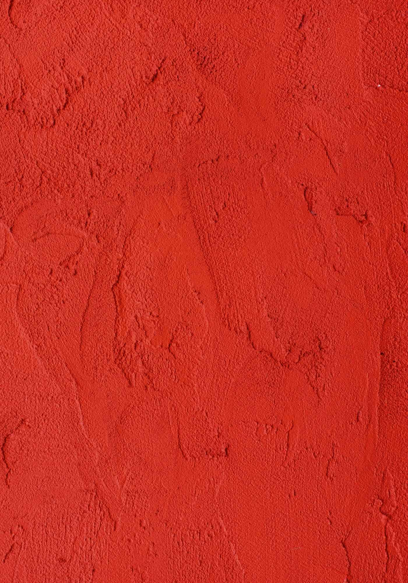 Textured red wall
